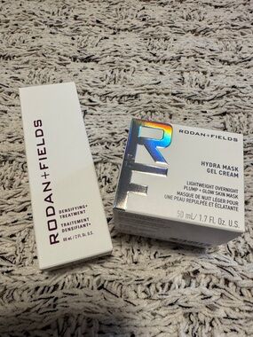Rodan and Fields Densifying+ Treatment and Hydra Mask Gel Cream